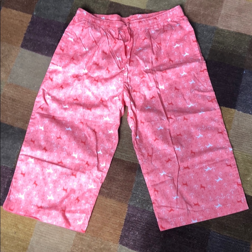 Size small black dog pajama pants